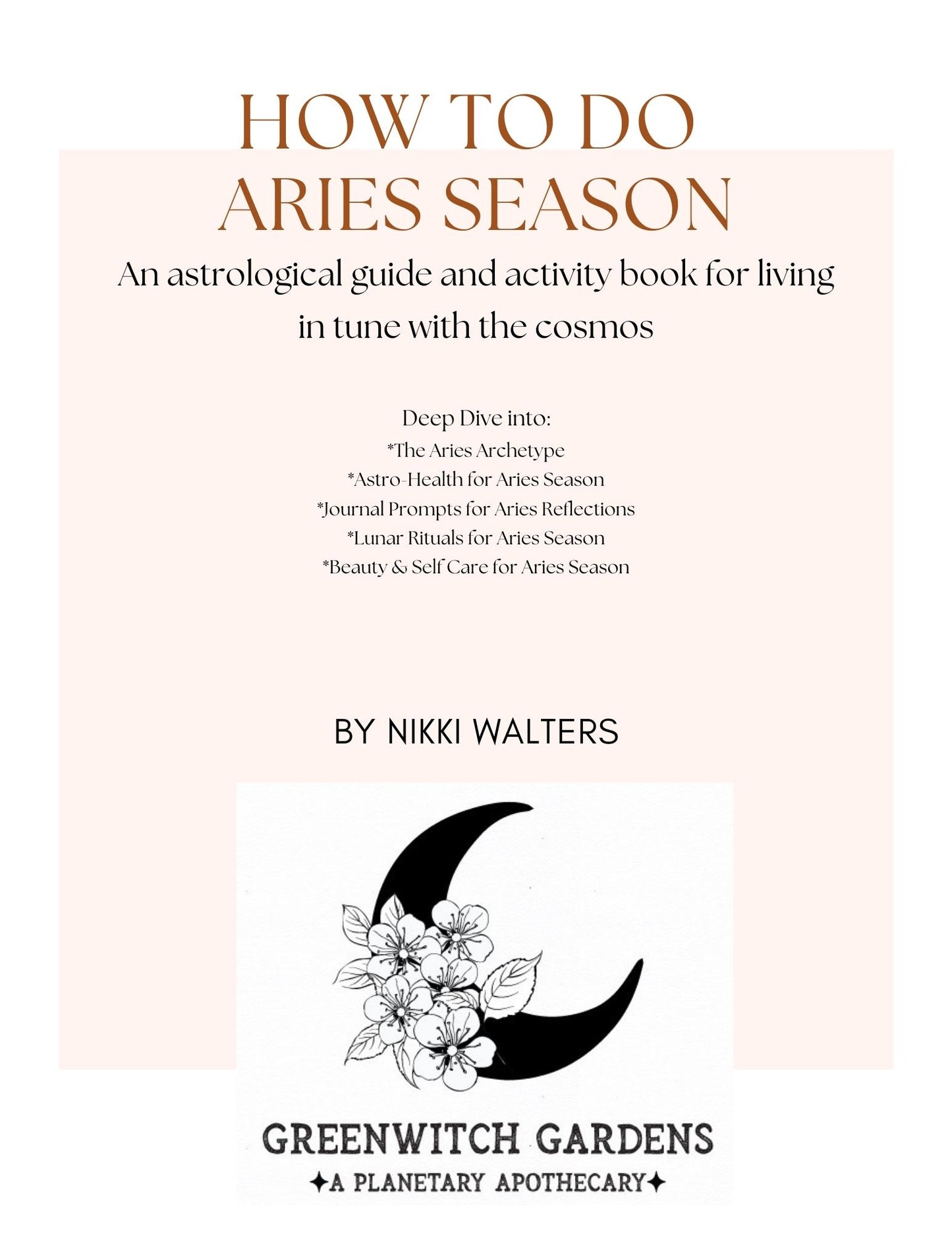 Aries Season Guide + Activity Book